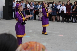 Открытие мемориального памятника имени Далгатова Д.М.