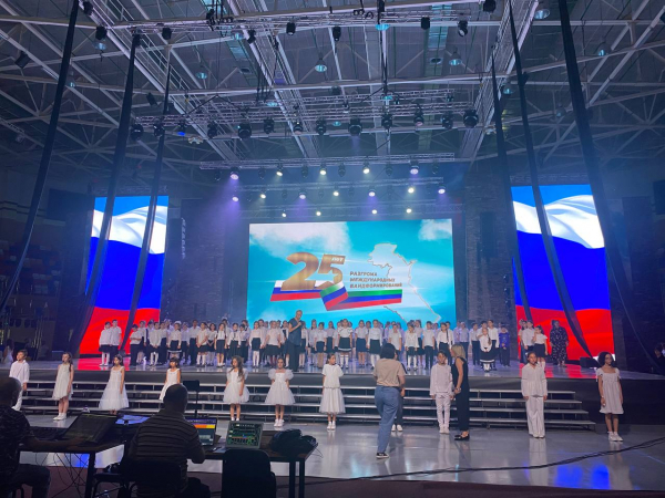 Празднования Дня единства Дагестана.