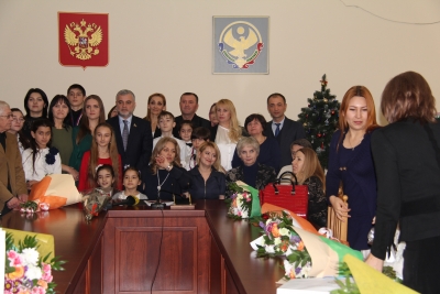26.12.2016г. Награждение Министра культуры участников III- всероссийского фестиваля &ndash; конкурса оркестров и ансамблей национальных инструментов народов России  &laquo;Многоликая Россия&raquo;